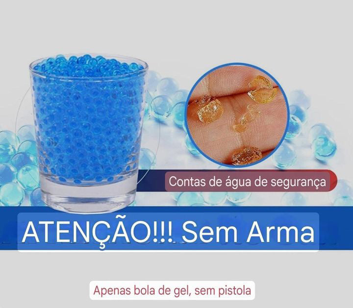 Arma de Gel - Diversão Segura e Inovadora para Todas as Idades!🔥